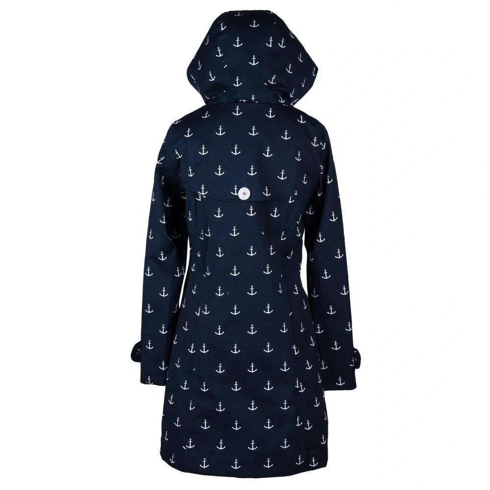 Hatley fuschia lined cotton rain coat - Picture 3 of 6